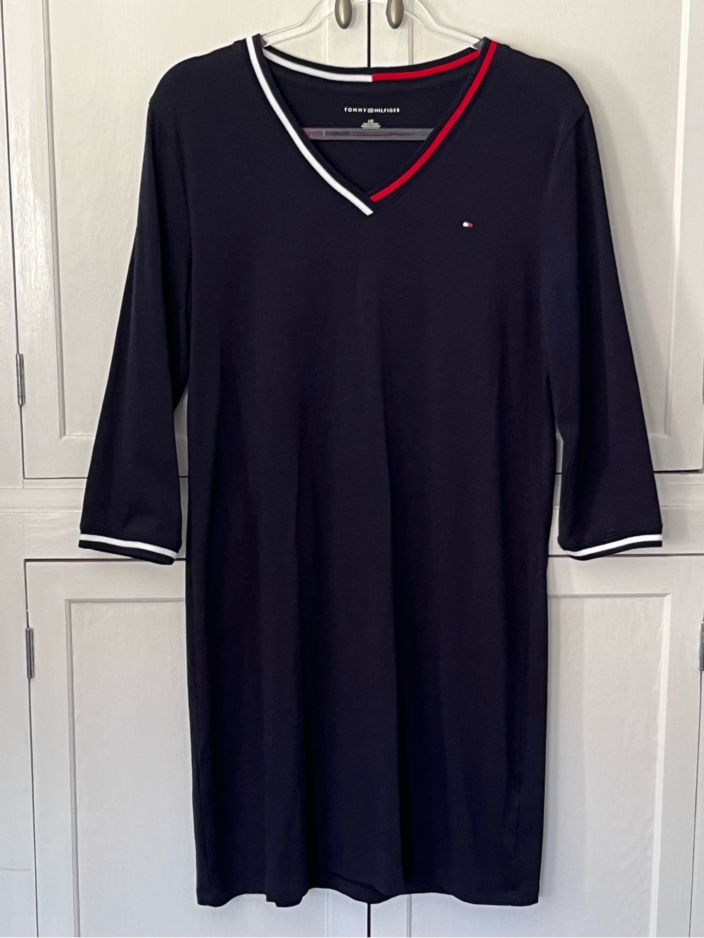 TOMMY HILFIGER | Lg | PREPPY DRESS!